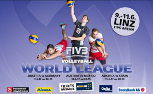 FIVB WORLD LEAGUE TURNIER in LINZ @ TIPS ARENA | Linz | Oberösterreich | Österreich